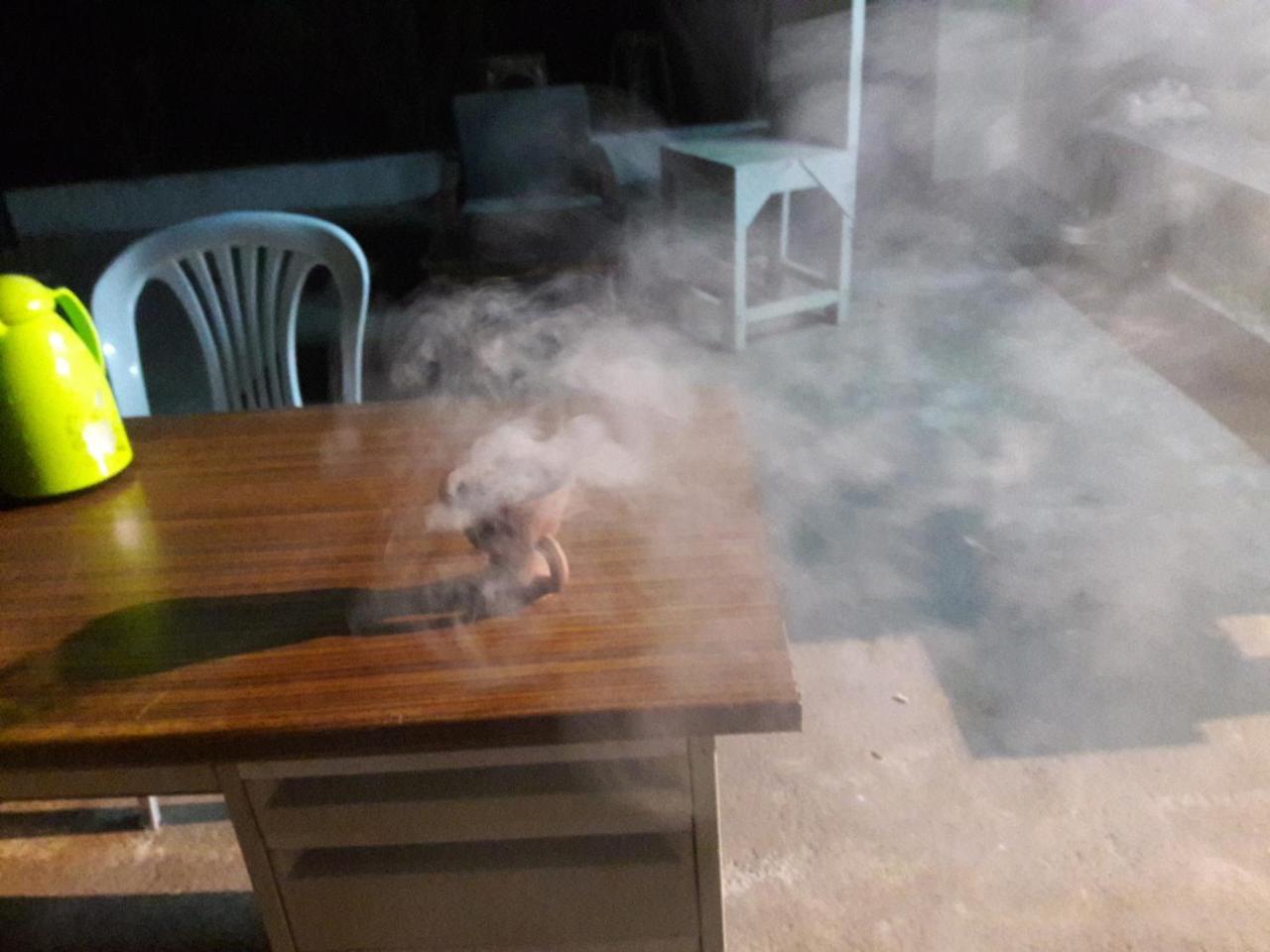 Abu Omair Jabal Shams House Hotel Al Ḩamrāʼ Bagian luar foto